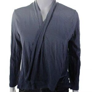 Splendid Supima Blue/Grey Ombre Jersey Wrap